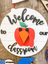 Load image into Gallery viewer, DIGITAL SVG DOWNLOAD Classroom Teacher Interchangeable Door Sign