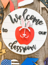Load image into Gallery viewer, DIGITAL SVG DOWNLOAD Classroom Teacher Interchangeable Door Sign