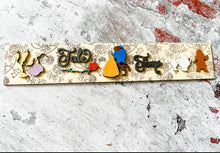 Load image into Gallery viewer, Interchangeable Monogram Slide-In Inserts Door Sign