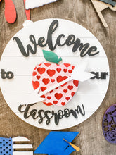 Load image into Gallery viewer, DIGITAL SVG DOWNLOAD Classroom Teacher Interchangeable Door Sign