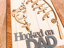 Load image into Gallery viewer, Father’s Day Hooked on Fishing Frames
