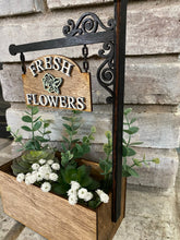 Load image into Gallery viewer, Box Planter with Sign