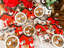 Load image into Gallery viewer, Chicken Christmas Ornaments
