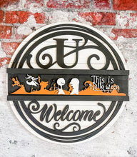 Load image into Gallery viewer, Interchangeable Monogram Slide-In Inserts Door Sign