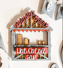 Load image into Gallery viewer, Tiered Tray Hot Cocoa Bar Decor