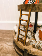 Load image into Gallery viewer, Tiered Tray Chicken Farm Decor
