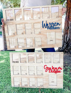 Hand Made Custom Wood XL School Photo Frame PK-12 K-12 Customizable Gift