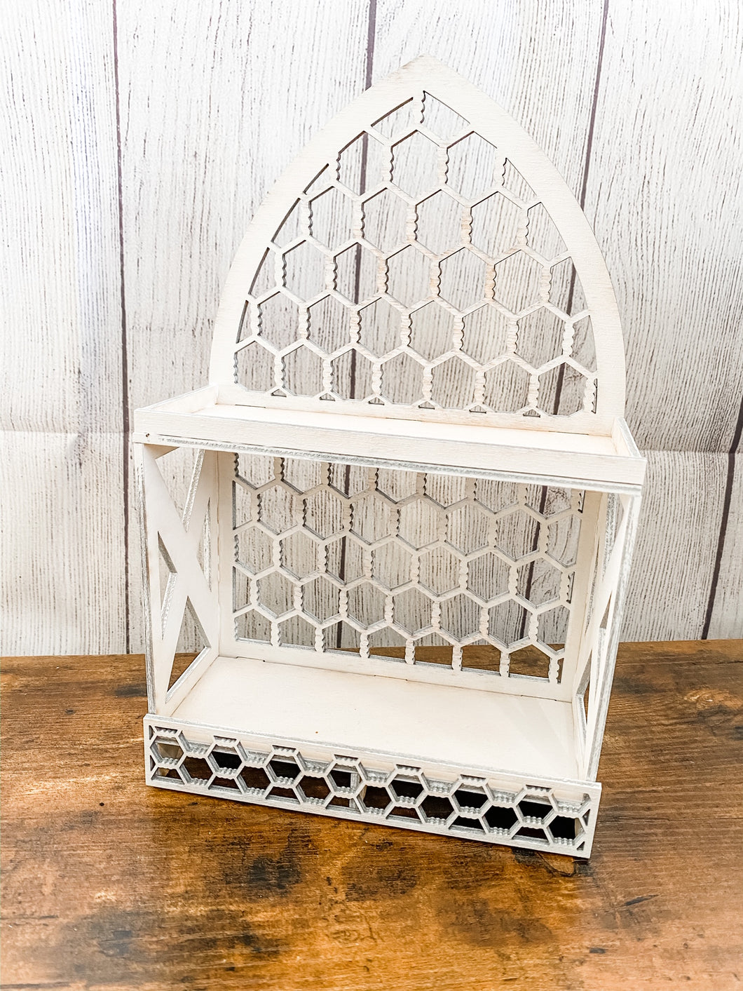 Arch Two-Tier Tiered Wall Tray