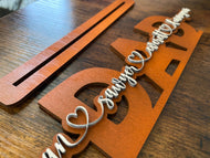 Father’s Day DAD GRANDPA STEPDAD Desk Stand
