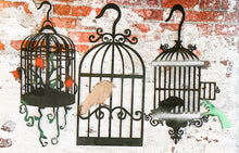 Load image into Gallery viewer, Halloween Birdcage Decor
