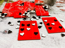 Load image into Gallery viewer, Valentine&#39;s Day Tic-Tac-Toe Gameboards for Class Sets
