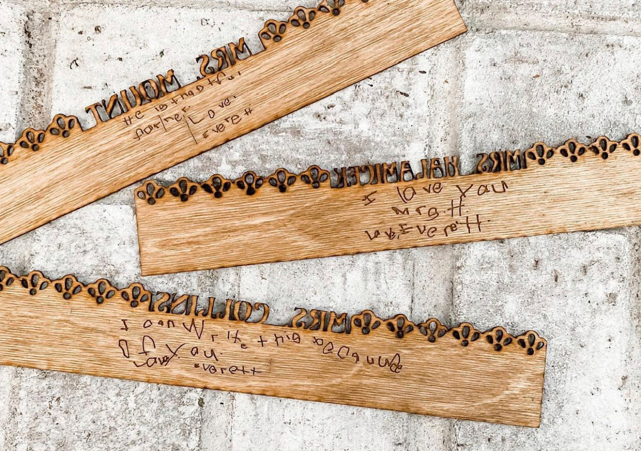 Personalized Rulers Teacher Gifts – Pennino's Perch