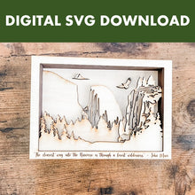 Load image into Gallery viewer, Digital Download Yosemite Valley SVG File

