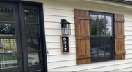 Herringbone Framed Address Signs