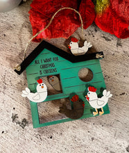 Load image into Gallery viewer, Chicken Lover Ornaments
