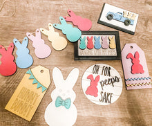 Load image into Gallery viewer, Tier Tray Easter Peeps Decor
