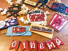 Load image into Gallery viewer, Tier Tray Personalized Movie Night Decor
