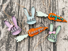 Load image into Gallery viewer, Personalized Easter Basket Name Tags 3D
