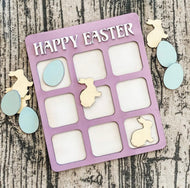 Custom Theme Personalized Tic Tac Toe Boardgame