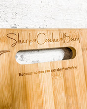 Load image into Gallery viewer, Charcuterie Shark Coochie Board Ocean Scene Mini Charcuterie Serving Tray
