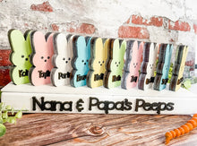 Load image into Gallery viewer, Easter Home Decor Personalized Peeps Stand
