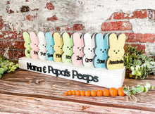 Load image into Gallery viewer, Easter Home Decor Personalized Peeps Stand
