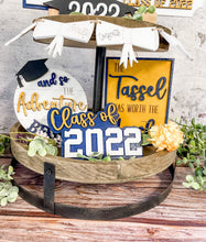 Load image into Gallery viewer, Tier Tray Senior Graduation Class of 2023 Decor
