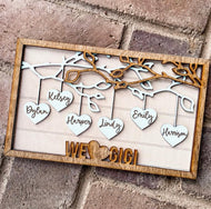 Mothers Day Hanging Hearts Frames