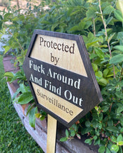 Load image into Gallery viewer, Surveillance Protection Yard Sign

