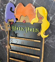 Load image into Gallery viewer, Hocus Pocus Sanderson Sisters Halloween Countdown
