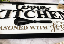 Load image into Gallery viewer, Personalized Kitchen Sign
