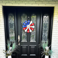 Let Freedom Ring Windmill Door Sign