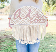 Bohemian Style Nursery Name Sign