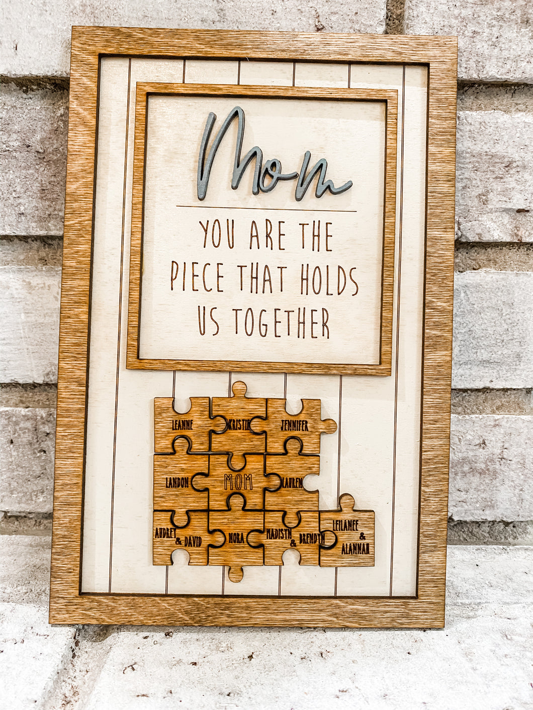 Mother's Day Puzzle Frames