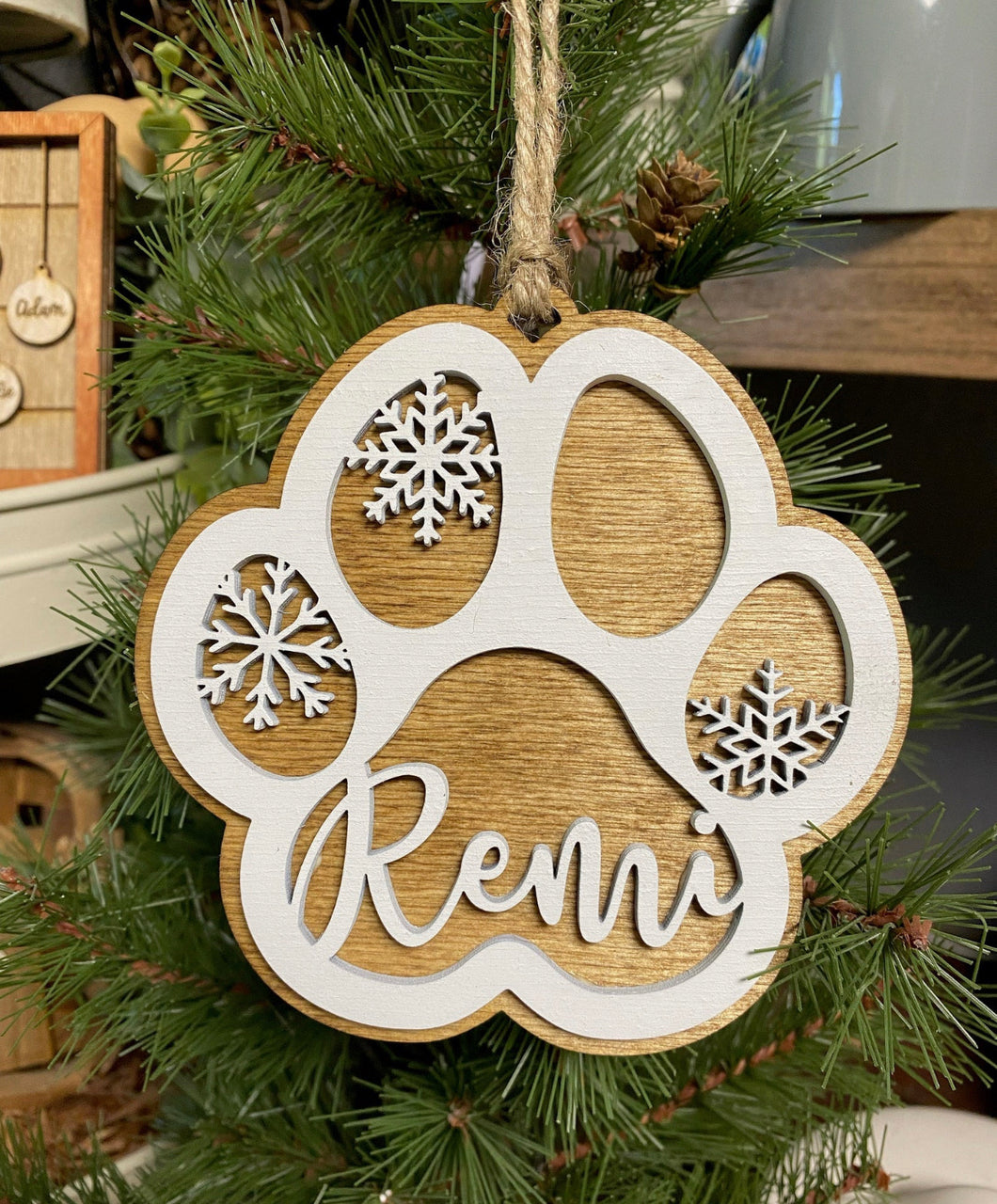 Personalized Dog or Cat Pet Ornaments
