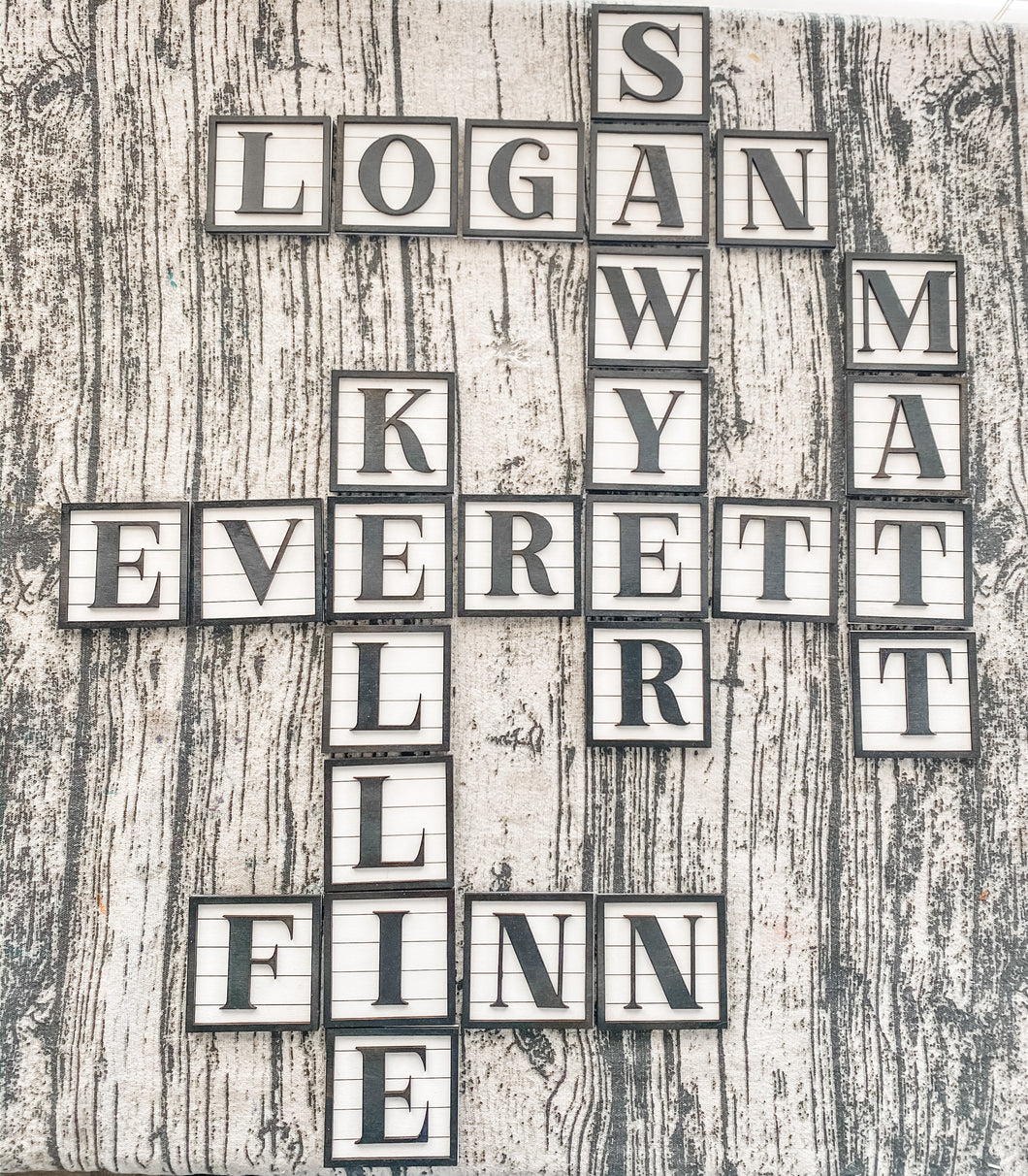 Scrabble Letter Wall Tiles
