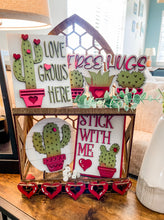 Load image into Gallery viewer, Tiered Tray Valentine&#39;s Day Succulent Set
