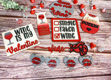 Load image into Gallery viewer, Tiered Tray Wine over Valentine Decor
